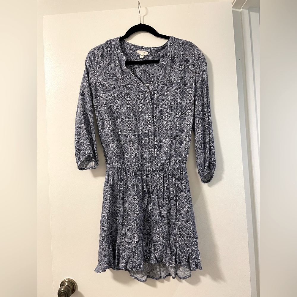 Soft Joie rayon blouse dress xs